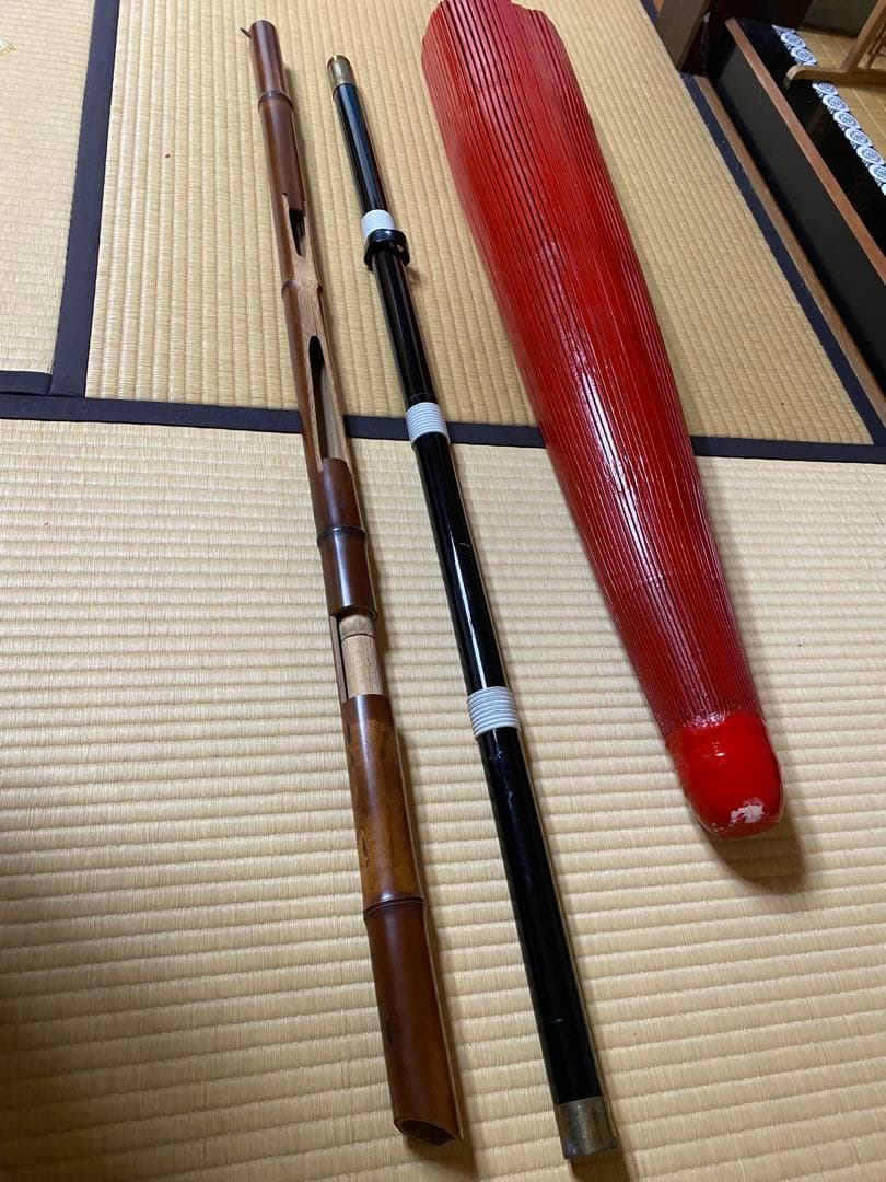 茶道具/野点傘 歌花筒(短冊掛 花入掛) 付 茶席用 茶会 和傘