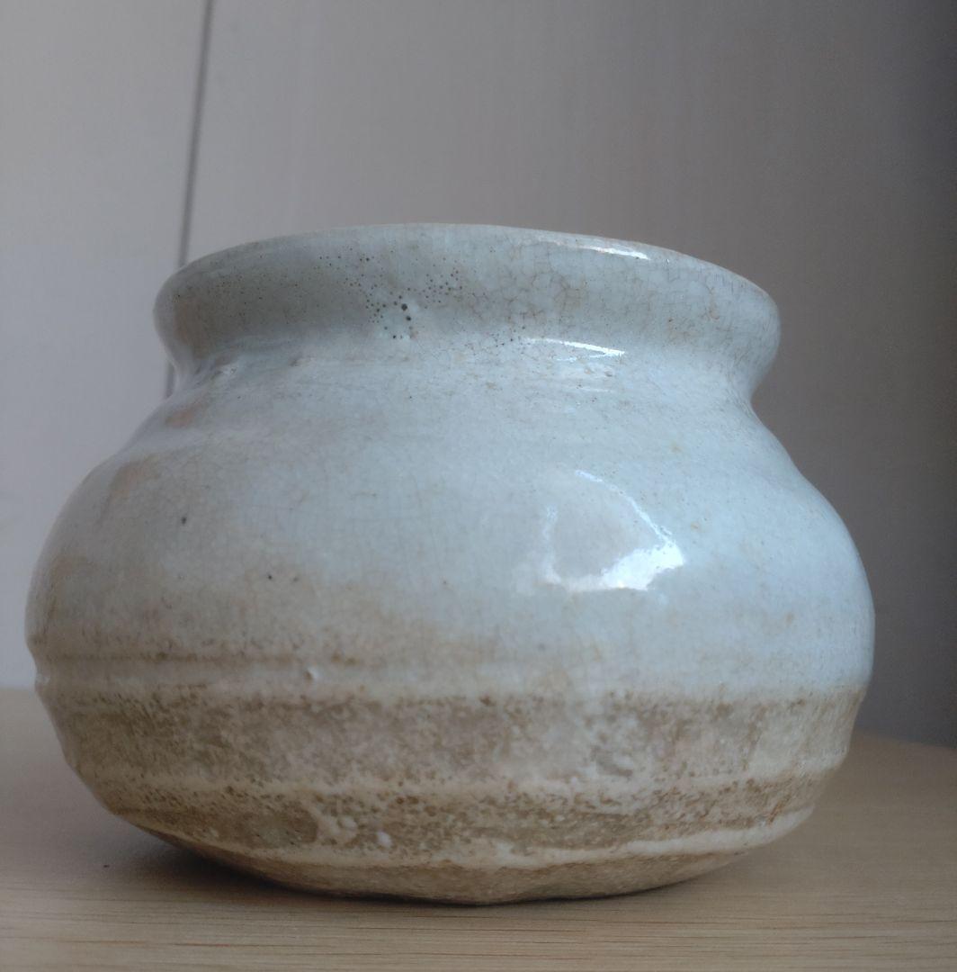 【人間国宝】　十代　三輪休雪(休和)　建水　茶碗　鬼萩