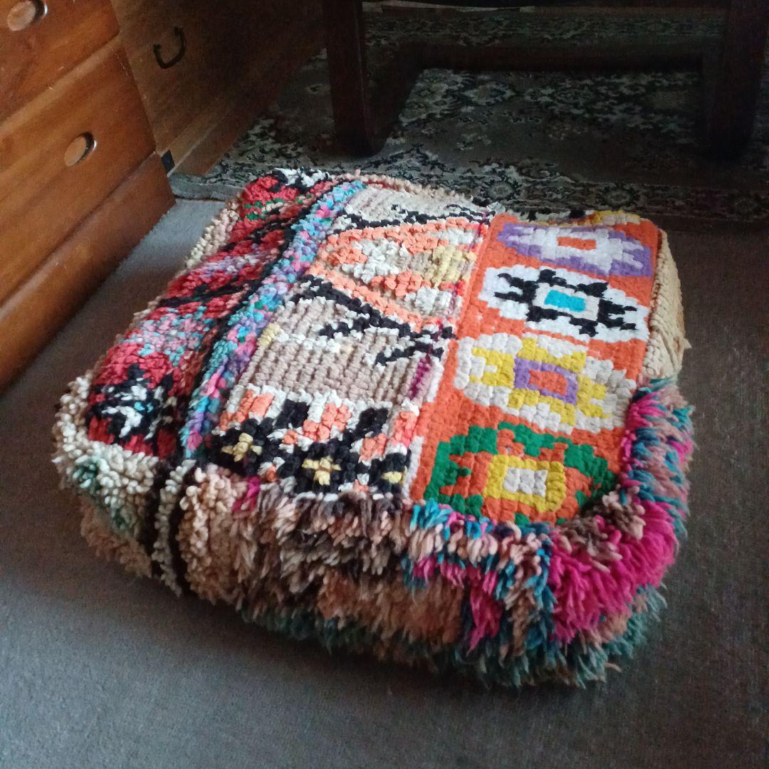 モロッコプフクッションカバー