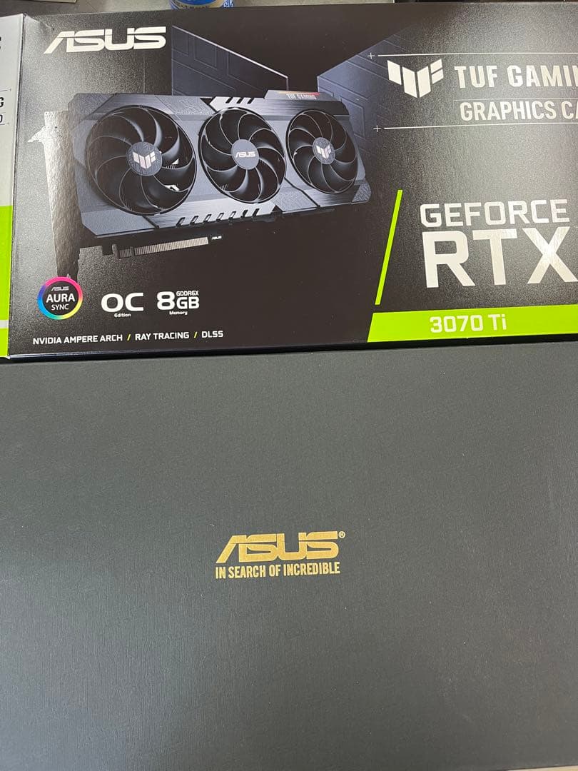 お値下げ不可　ASUS GeForce RTX 3070 Ti 8GB