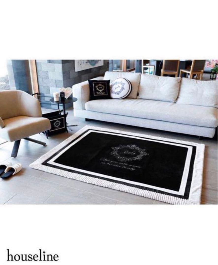 rady ラグ カーペット ラグマット ラビットタッチラグマット