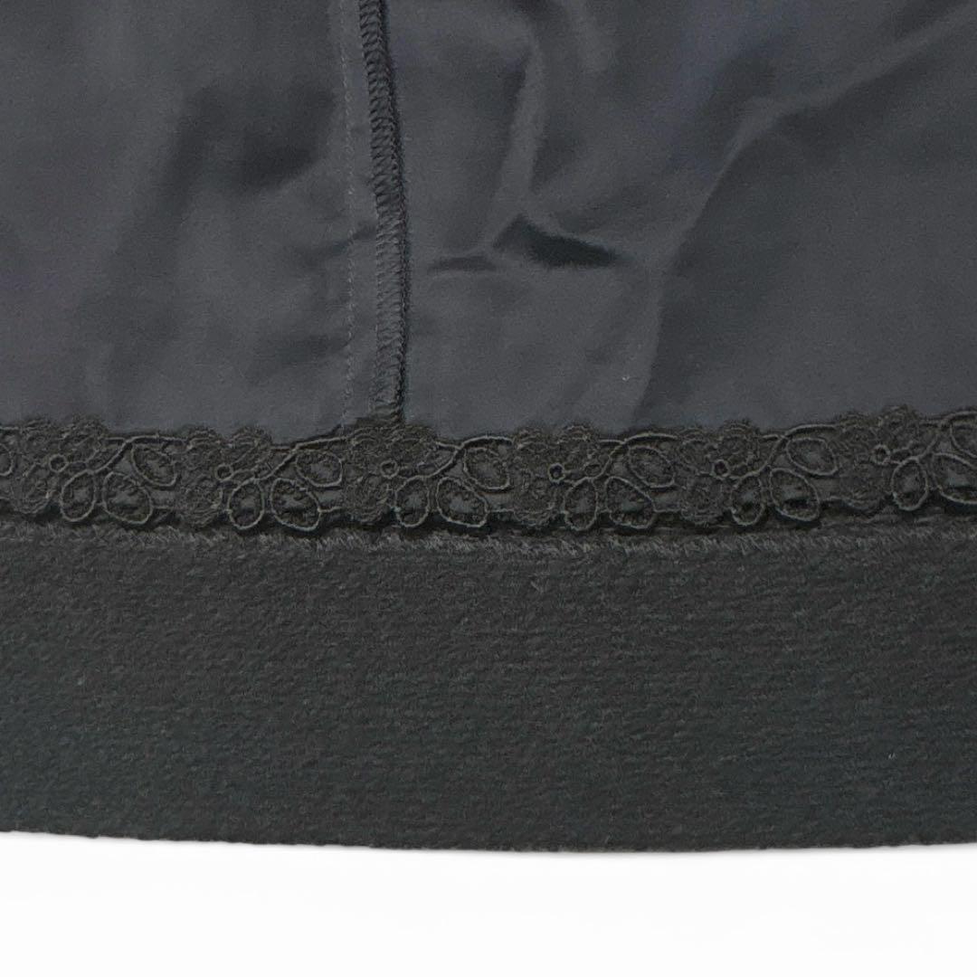 FOXEY フォクシー スカート フレア　秋冬　黒　膝丈　40 L