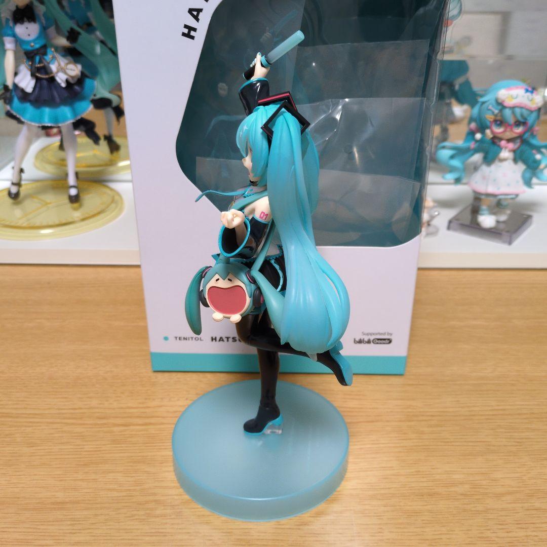 TENITOL 初音ミク UWA ふわふわ可愛い笑顔バッグ