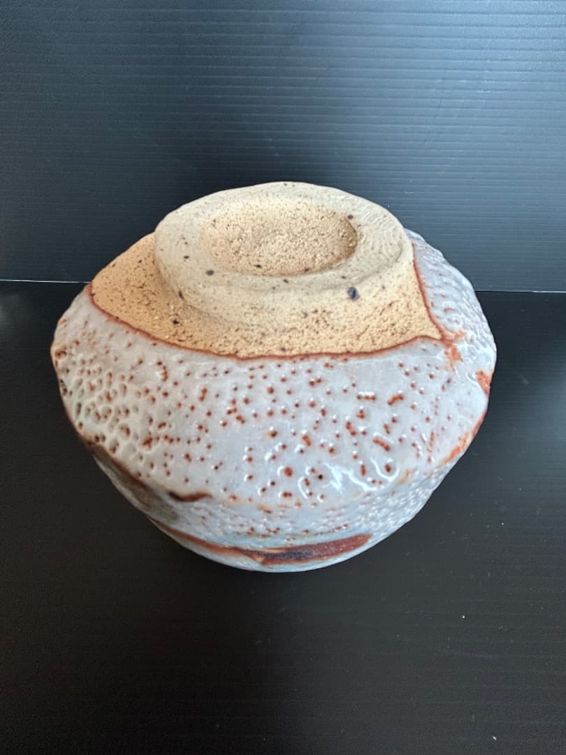 志野茶碗 (春暁窯　加藤 春暁 作)