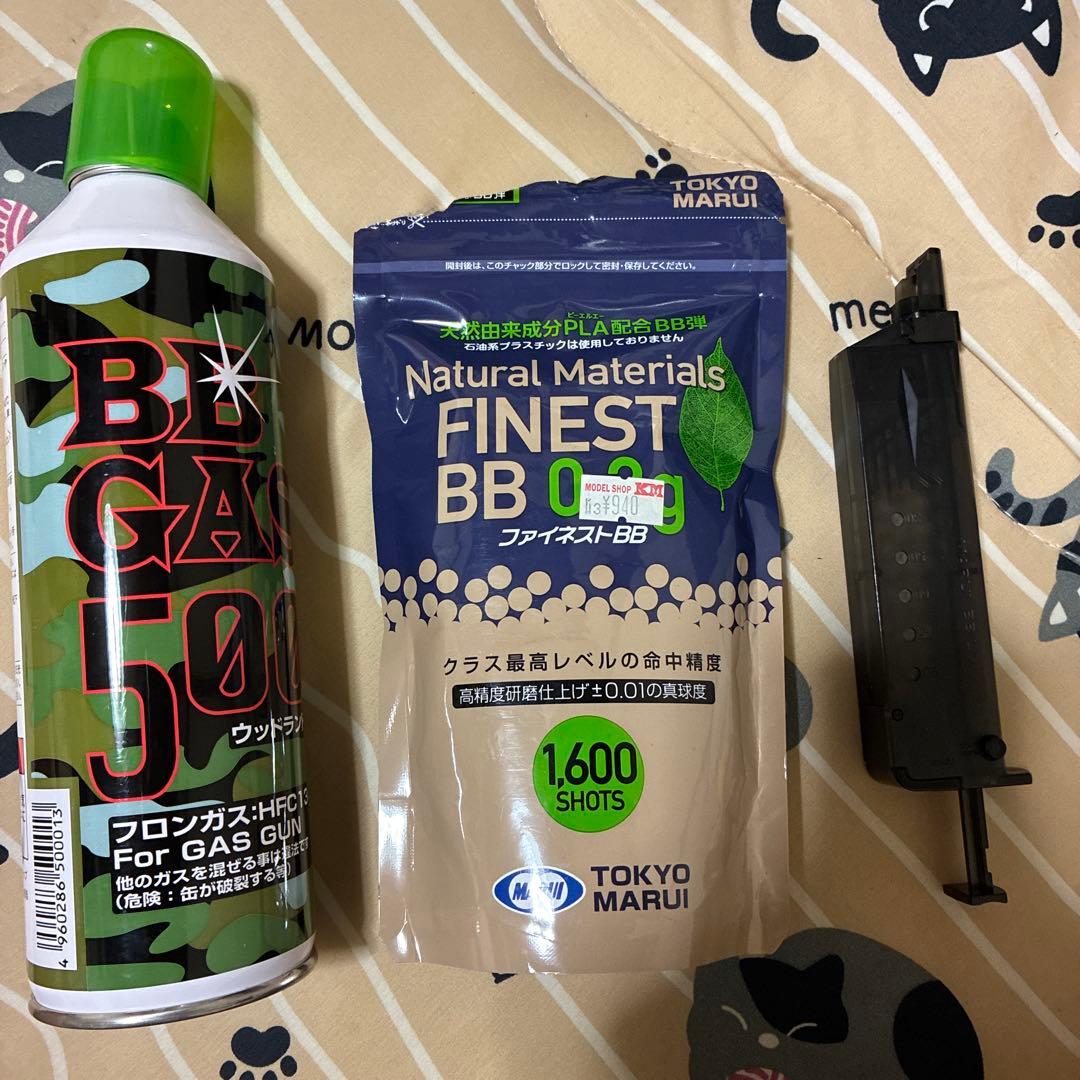 ガス弾付き東京マルイ コルト M45A1CQBガスブローバック セット18禁