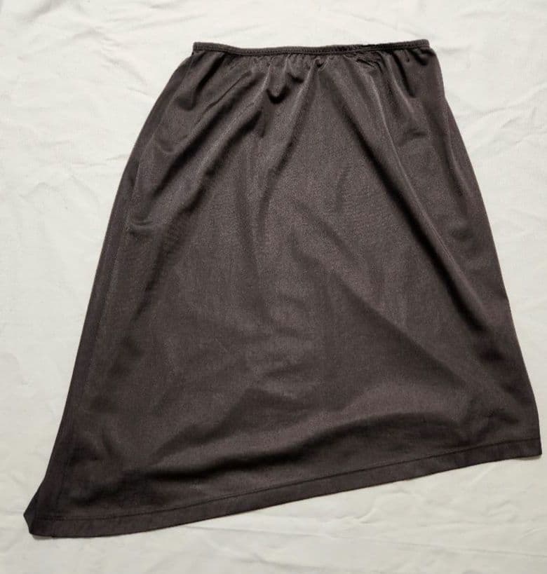 ジャンポール・ゴルチェアシンメトリースカート チェック柄　ペチコート付き