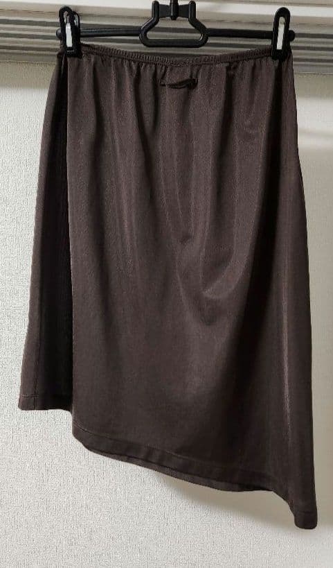 ジャンポール・ゴルチェアシンメトリースカート チェック柄　ペチコート付き