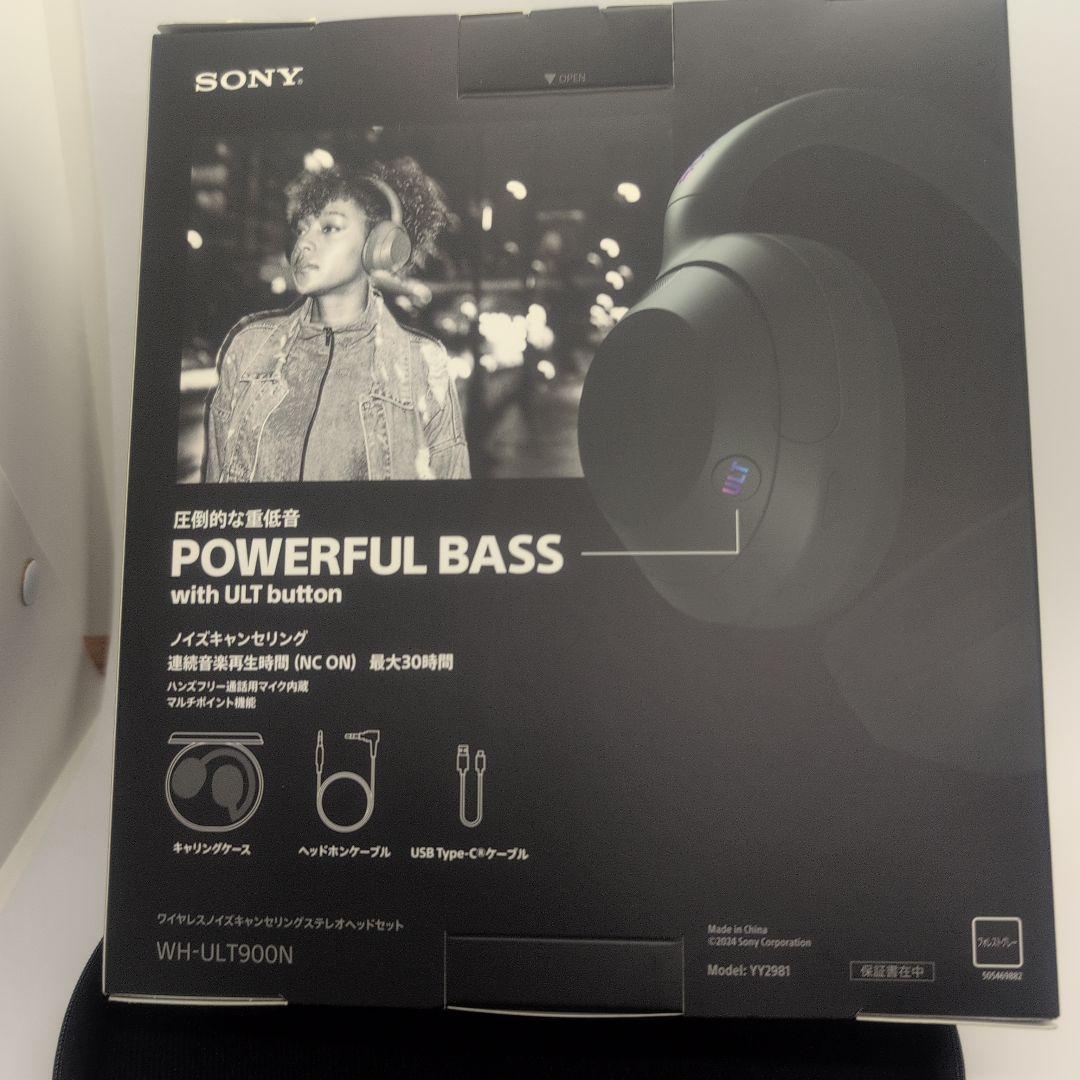 SONY ワイヤレスヘッドホン WH−ULT900N/HC