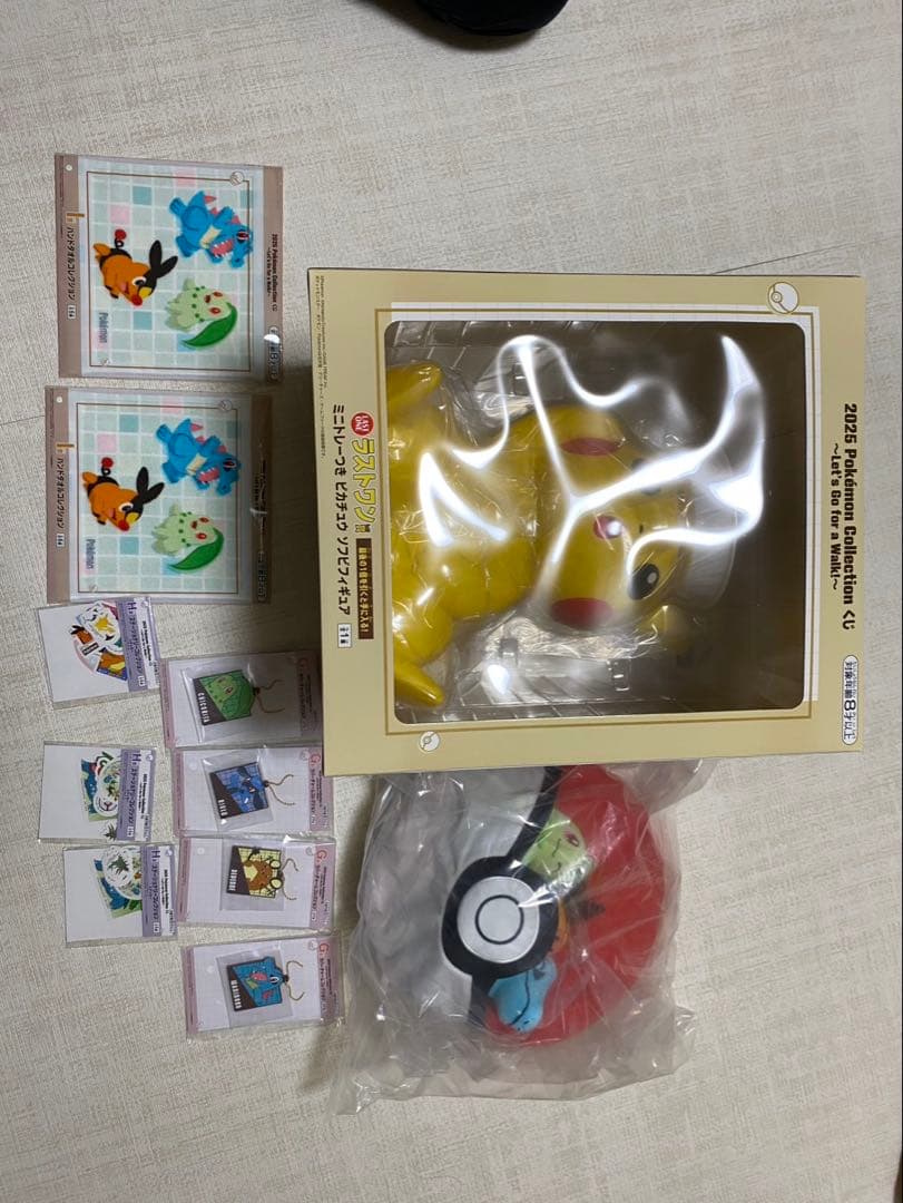 ポケモン　一番くじ　ラストワン賞、A賞セット、ほかおまけ