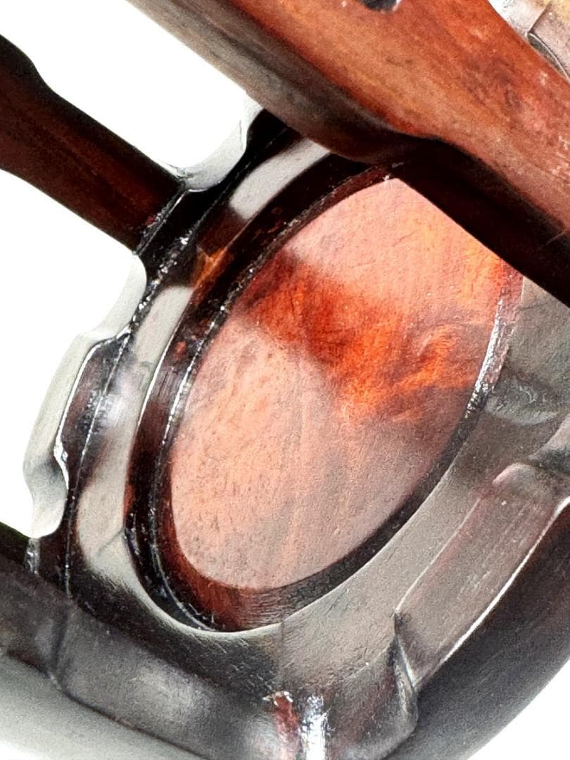 瘤杢 葡萄杢 唐木 透かし彫り小高卓台 玉杢 花梨 花台 華道 WWWT008