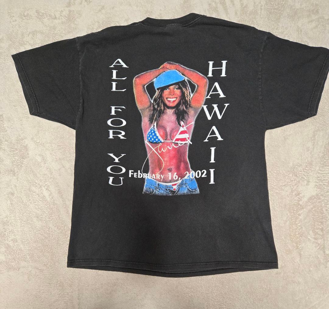 Janet Jackson コンサート Tシャツ 2002年