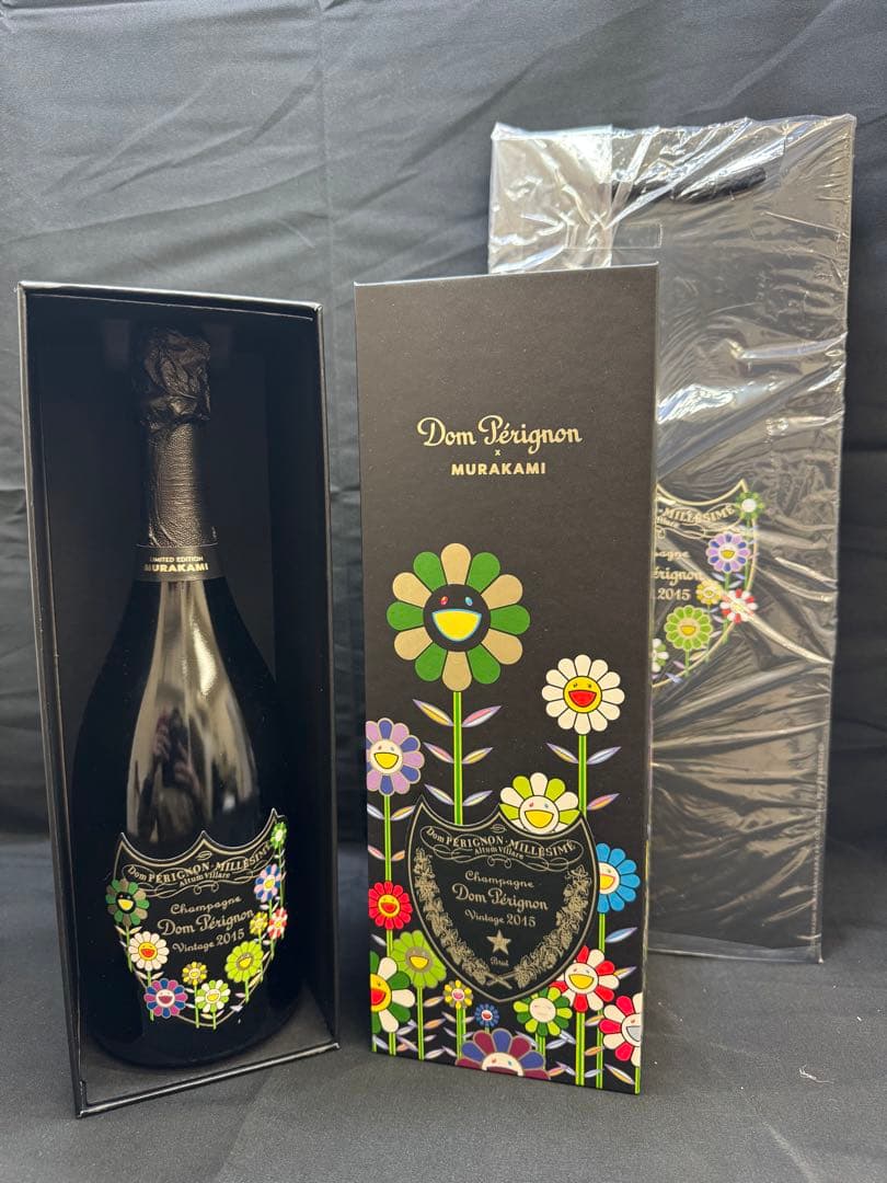 ドンペリニヨン×村上隆コラボ シャンパン 2015ヴィンテージ 新品未開栓 箱付