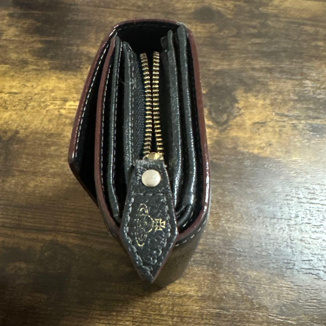 Vivienne Westwood 黒 三つ折り財布