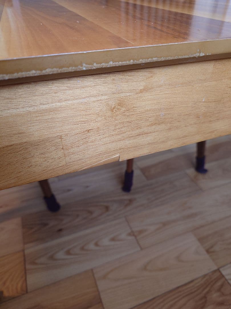 伸縮式ダイニングテーブル