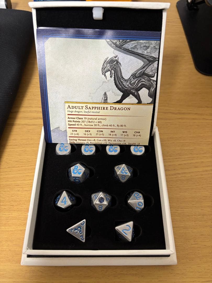【限定生産】D&D 45周年 サファイアダイスセット