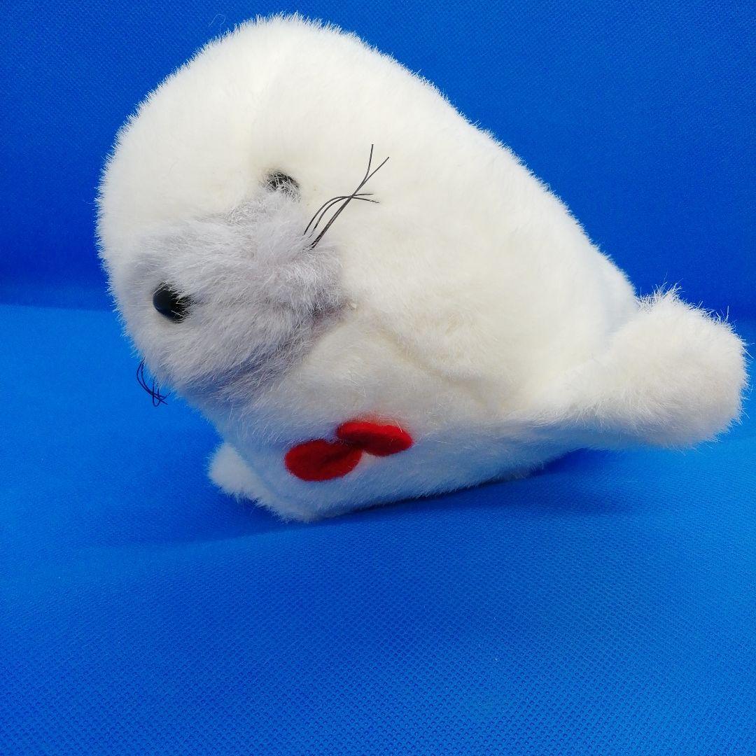 アザラシぬいぐるみ　水族館購入　昭和当時品