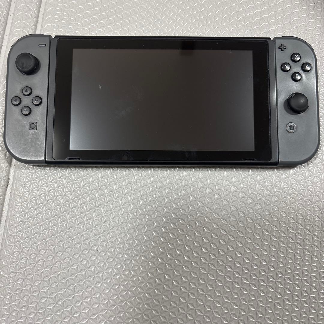 Nintendo Switch グレー本体 付属品付き&公式ソフトケース付