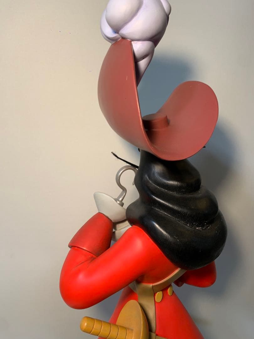 ディズニー ピーターパン　フック船長 ビッグ　フィギュア　スタチュー　レア