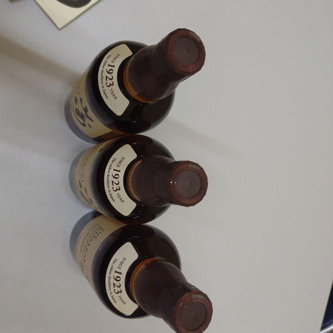 山崎 シングルモルトウイスキー 700m l 3本セット「専用箱付」