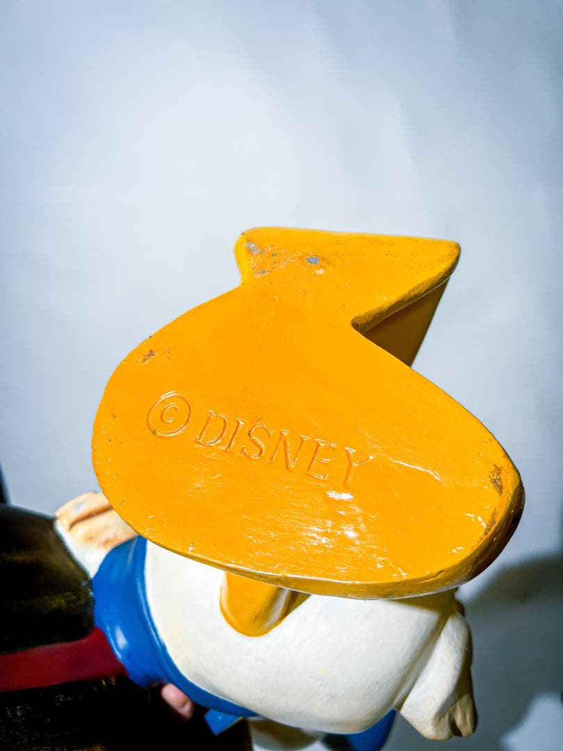 ドナルドダック フィギュア 当時物 ディズニー アンティーク ビッグサイズ