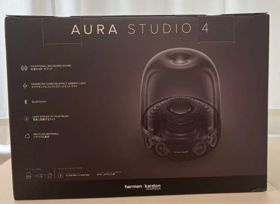 【新品】　Harman Kardon Aura Studio 4 黒