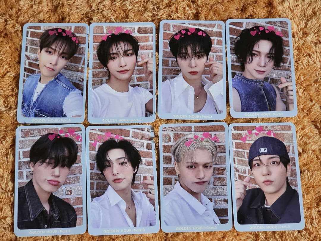 ATEEZ ミペン ミニペンミーティング サノク トレカ 8枚