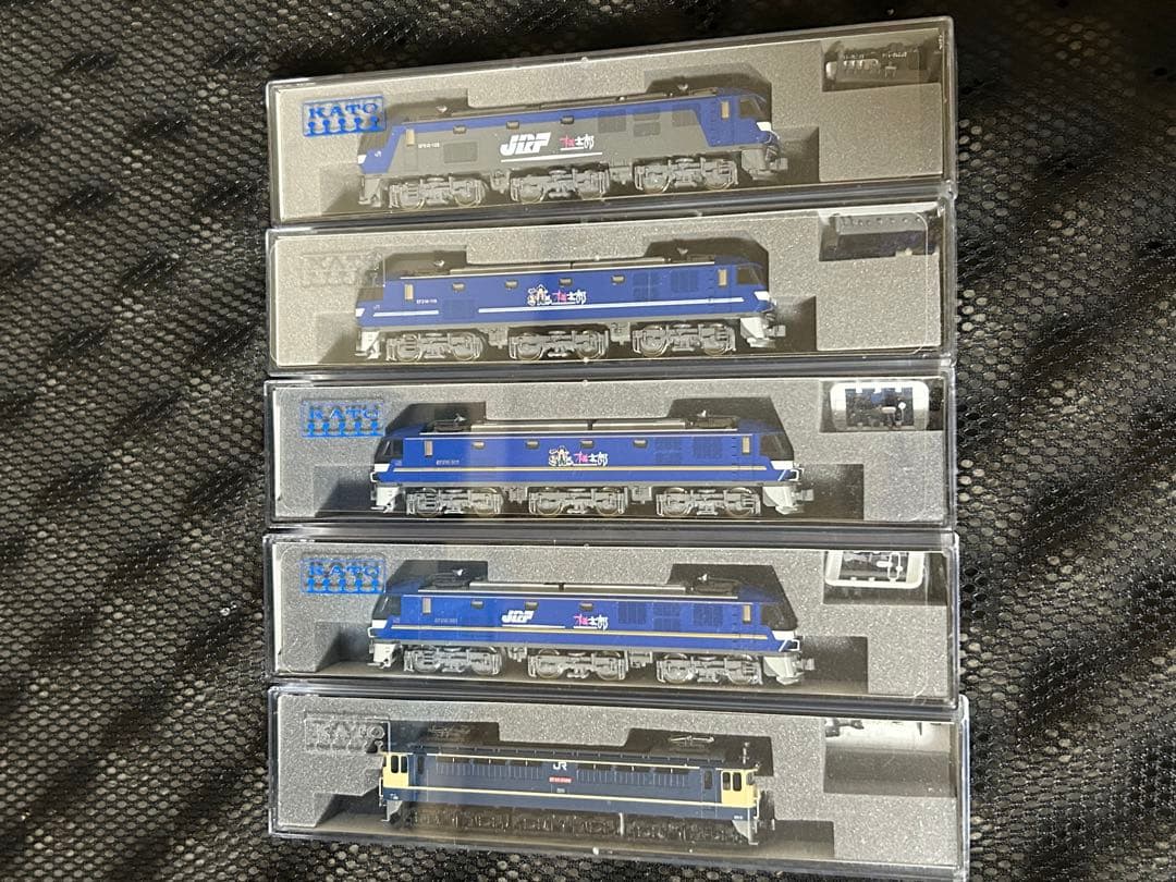 KATO EF210 4両とEF65 2000 まとめ売り