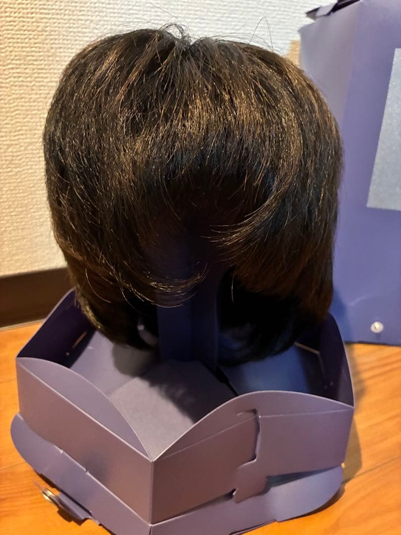 美品　フォンテーヌ　人毛ミックス　ウィッグ　ショート　医療用にも