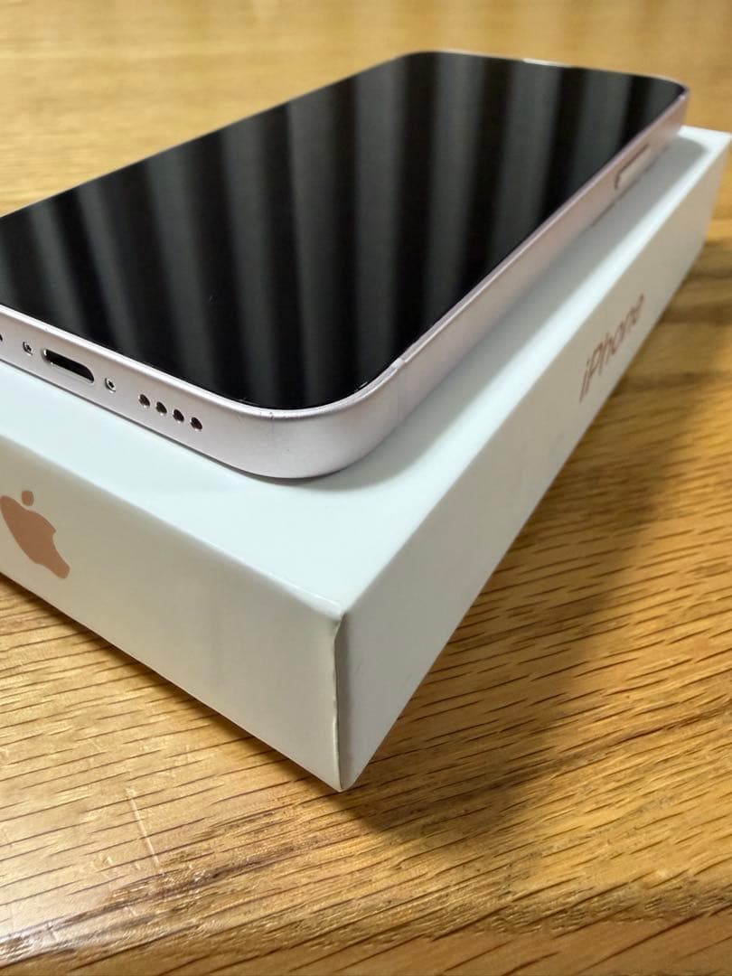 再値下げ❗️Apple iPhone 13 mini ピンク 本体 充電ケーブル付