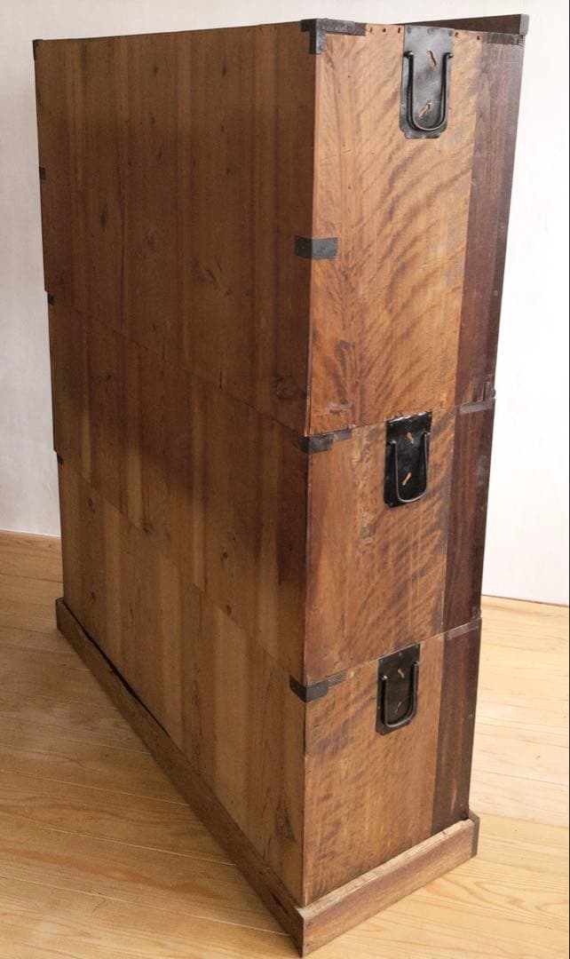 大型　和箪笥　高さ約159㎝　古道具　古家具　和家具　ビンテージ　アンティーク