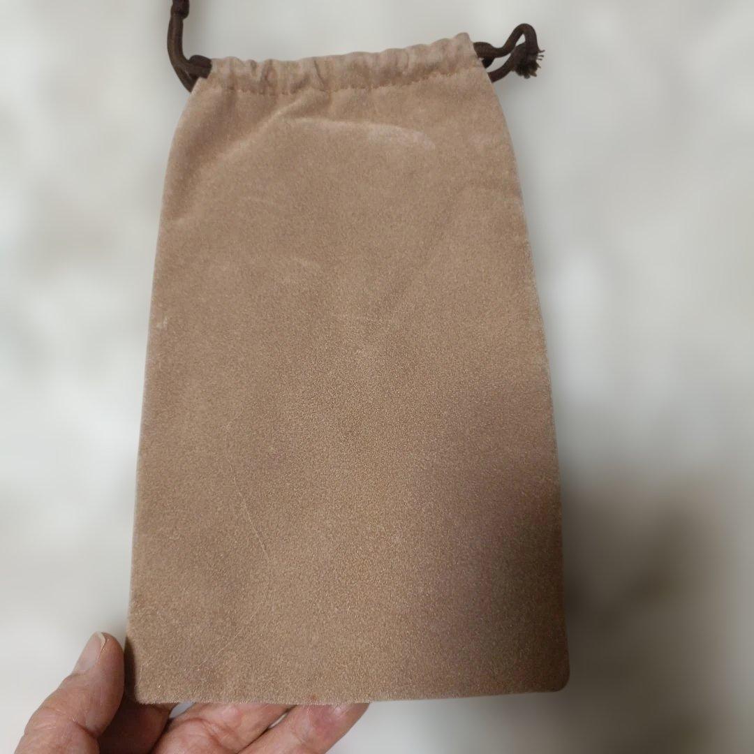 エルメス 保存袋　ポーチ ベージュ 約13cm x 20cm