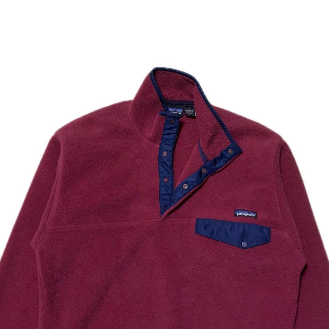 美品 90s patagonia パタゴニア シンチラ スナップT フリース