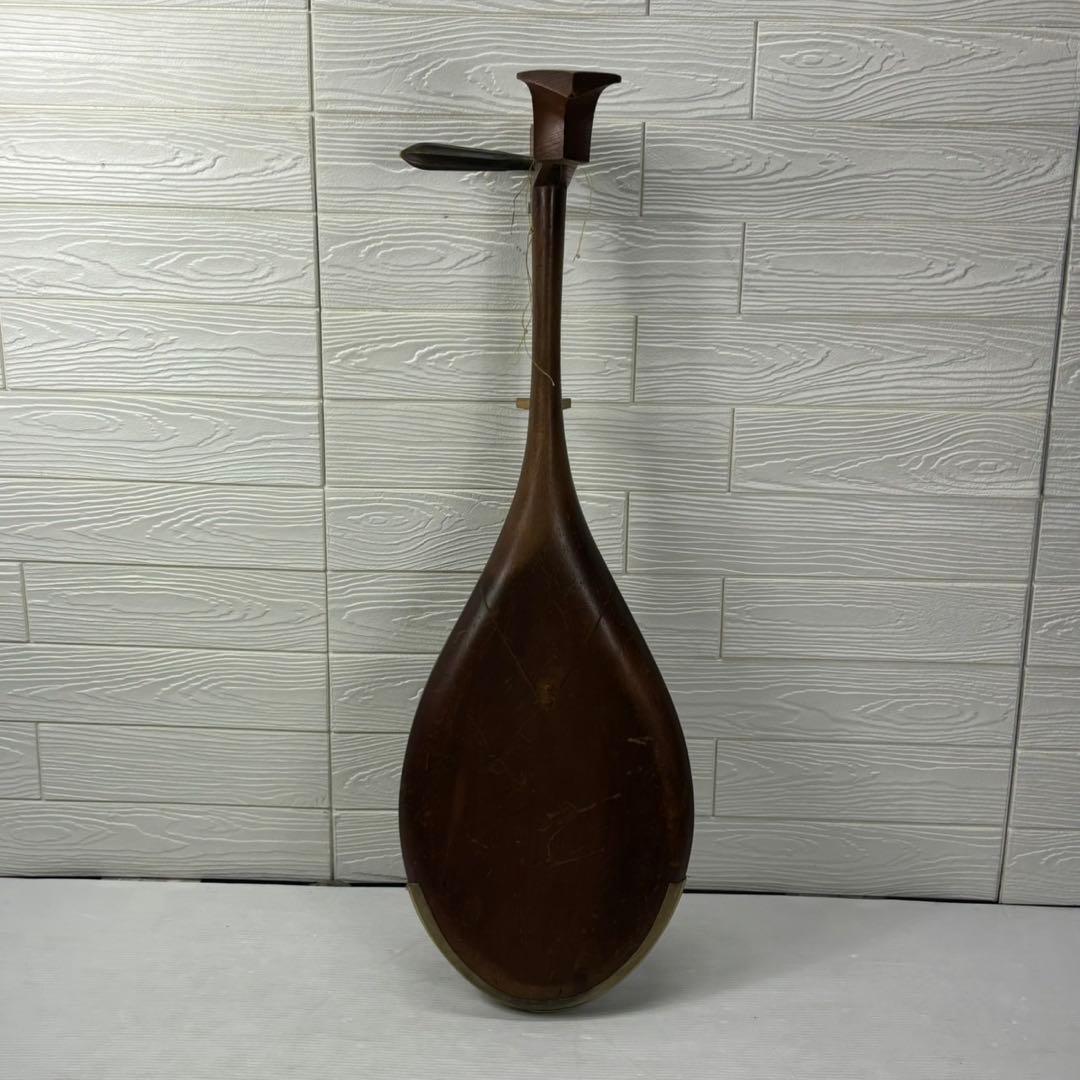 レア 木製 琵琶 和楽器 弦楽器