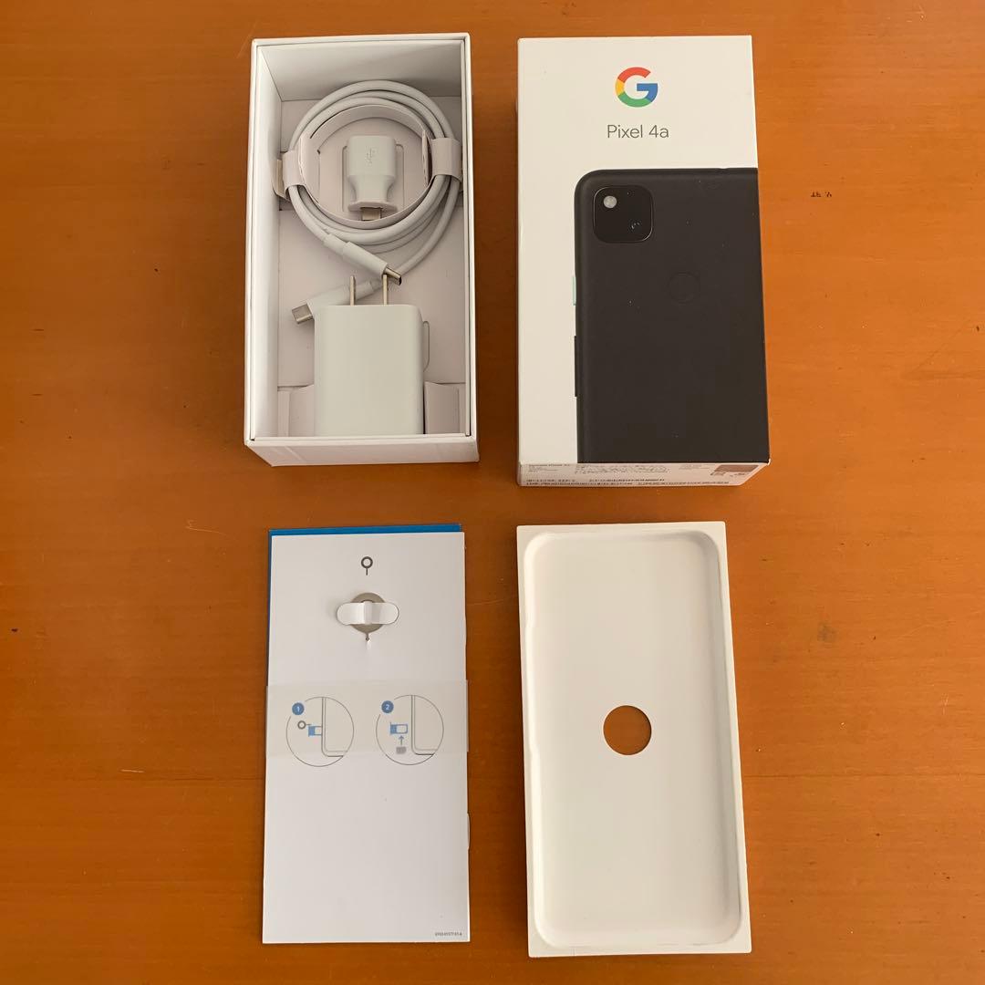 Google Pixel 4a 128GB SIMフリー 本体　箱・おまけつき