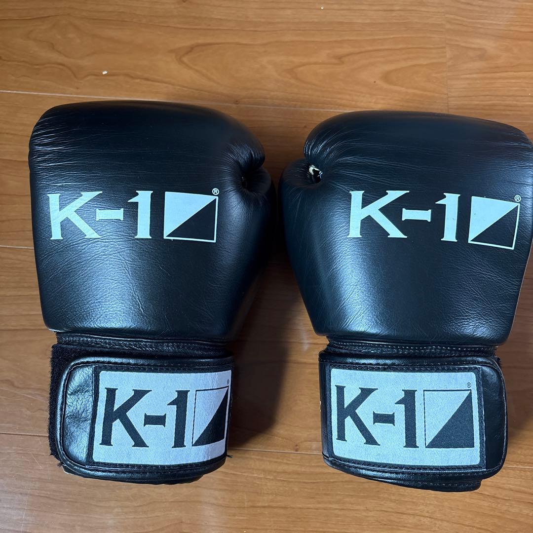 K-1 ボクシンググローブ 12oz ブラック