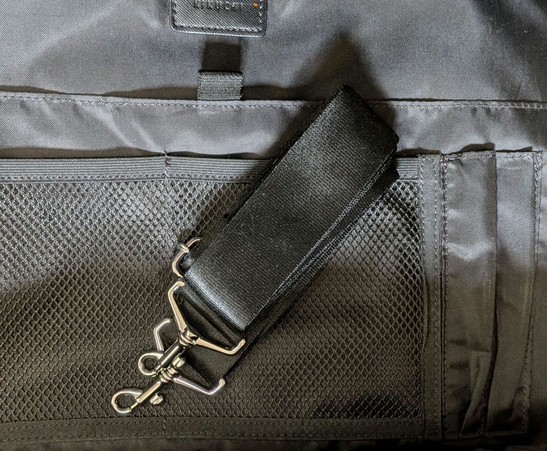 タケオキクチ　ネイビー ビジネスバッグ 中型