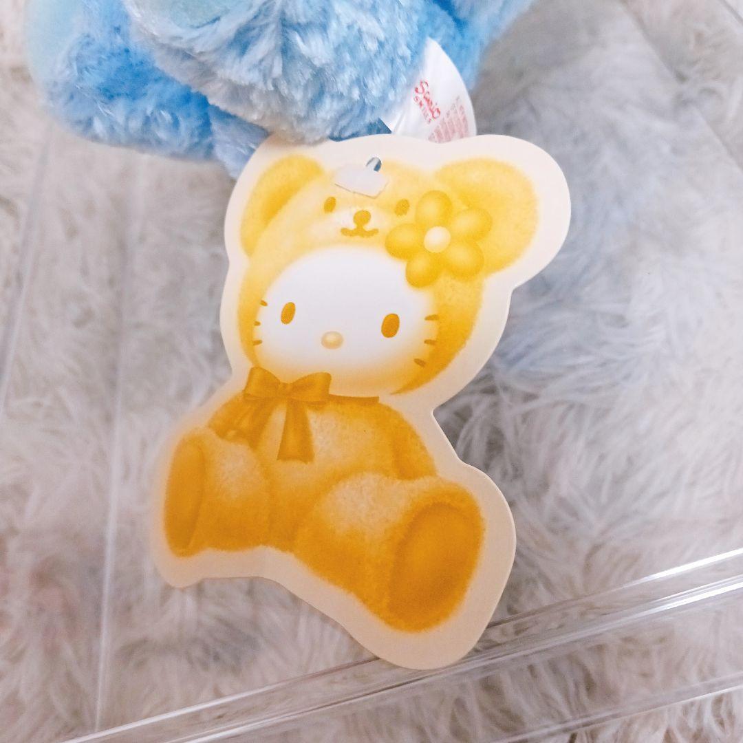 ☆海外限定☆サンリオ ハローキティ ブルーベア ぬいぐるみ 2002