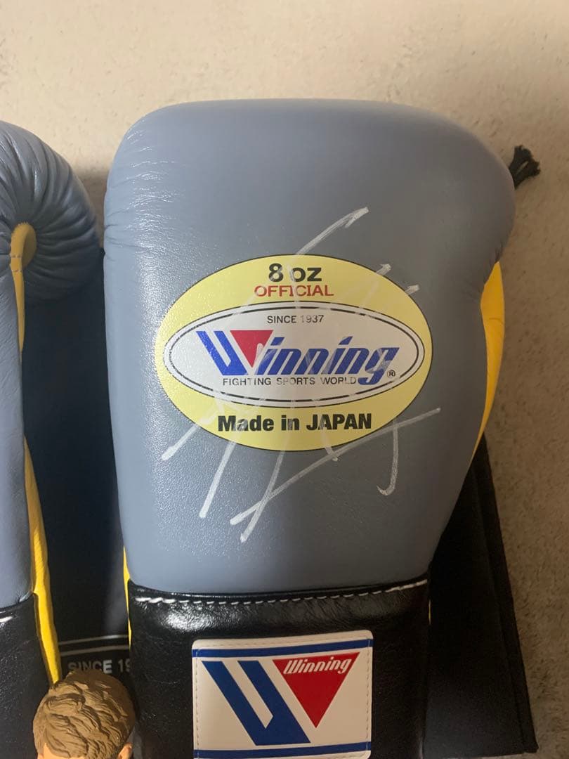 KenKen634井上尚弥選手サイン入りグローブ　ひかりTV当選品セット