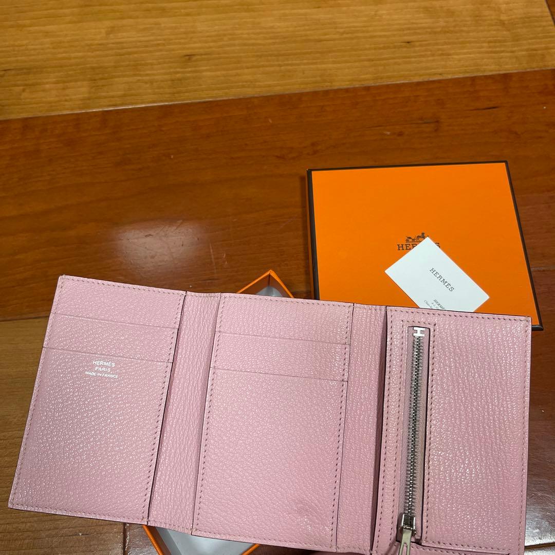 ふるる 極美品 エルメス　べアンコンビネ　ローズサクラ