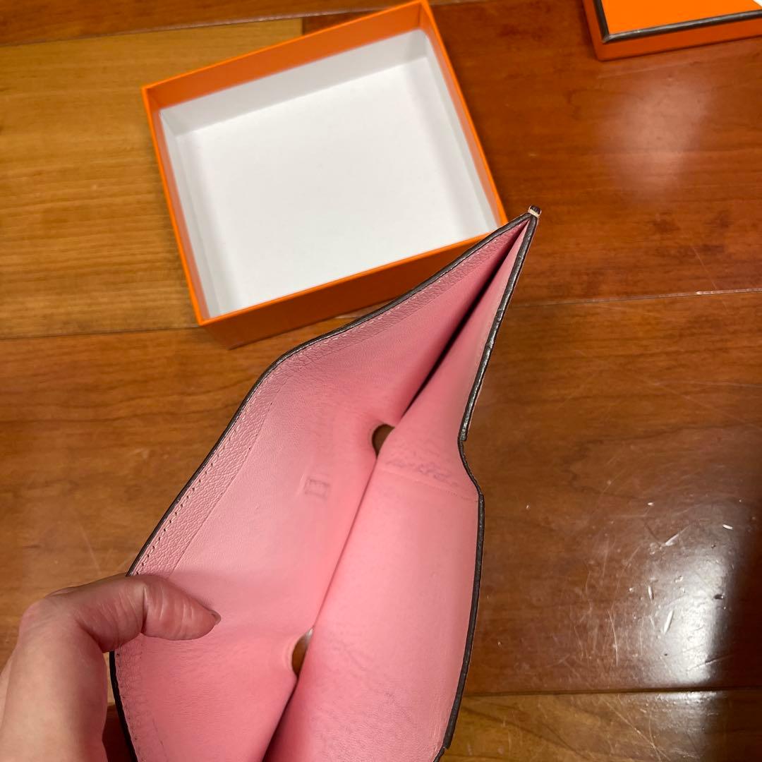 ふるる 極美品 エルメス　べアンコンビネ　ローズサクラ