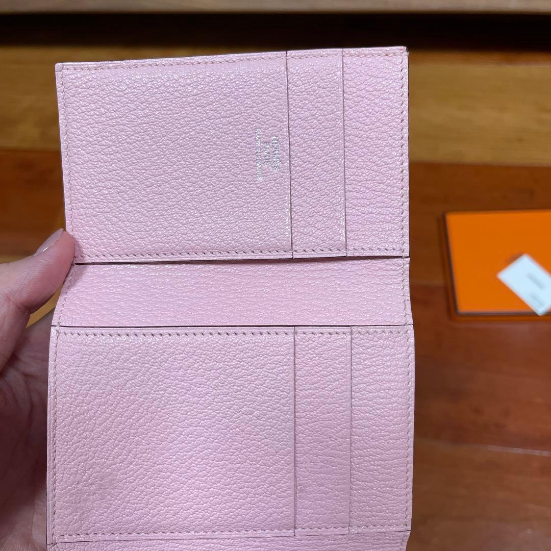 ふるる 極美品 エルメス　べアンコンビネ　ローズサクラ