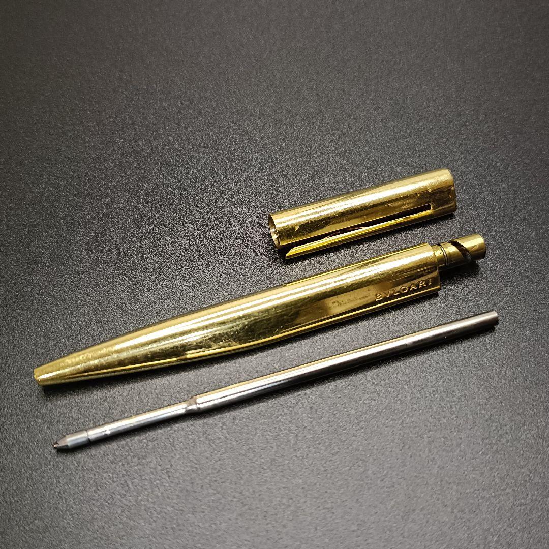 BVLGARI ブルガリ ボールペン ゴールド
