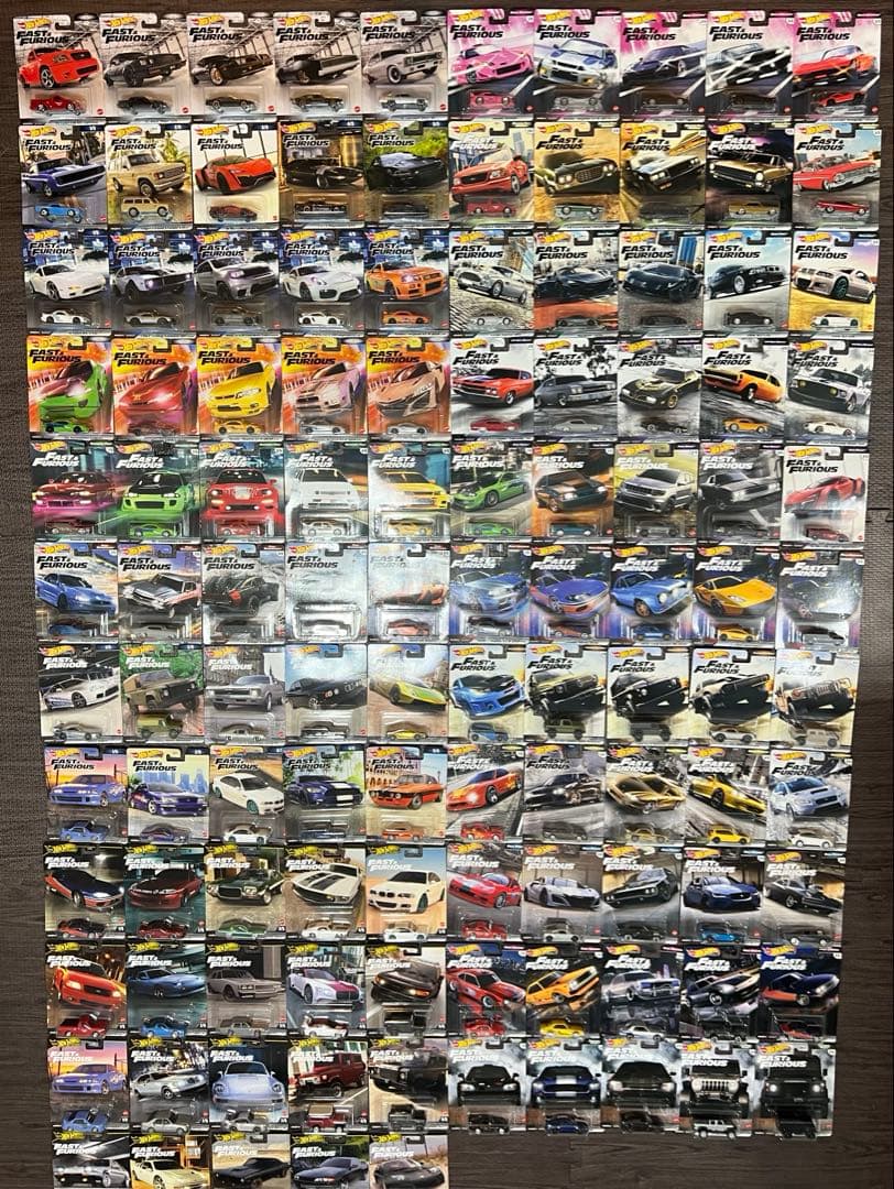 ミニカー Hot Wheels FURIOUS&FAST COLLECTION All