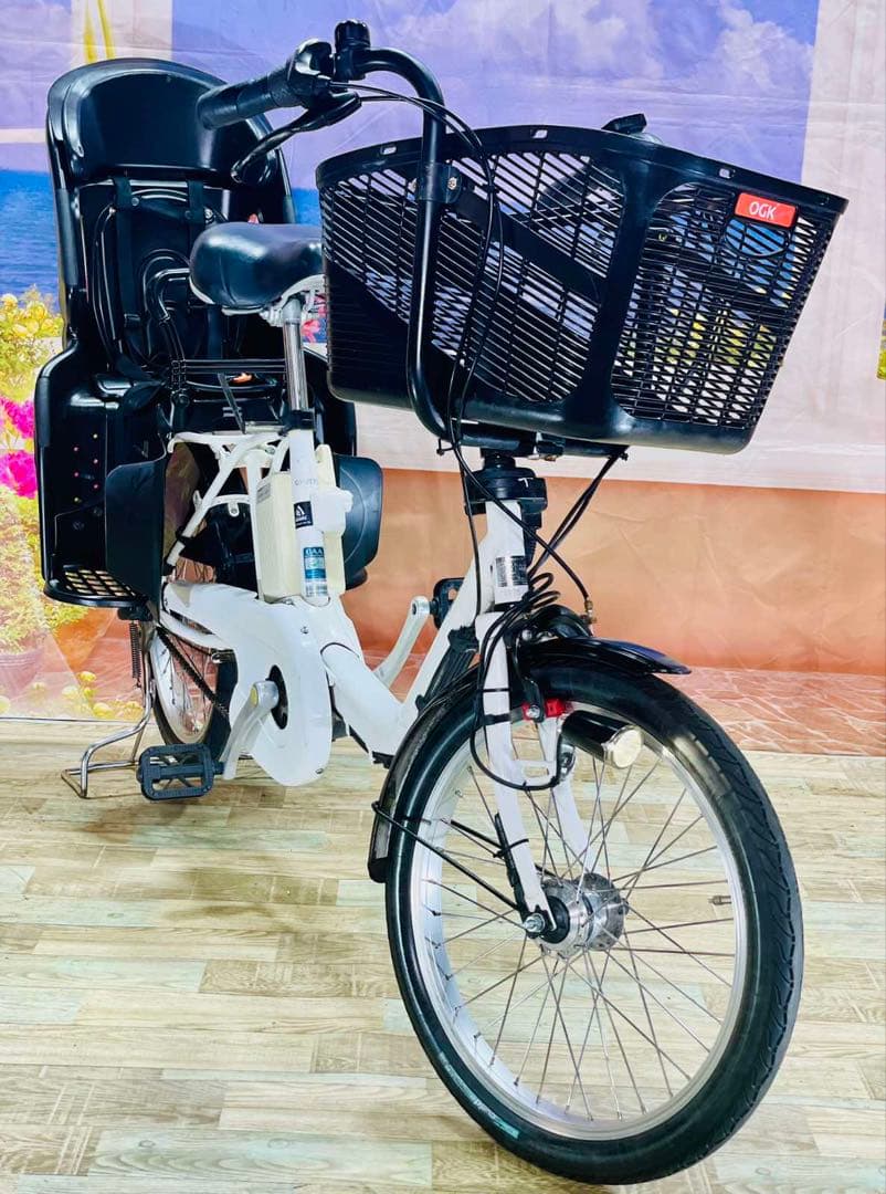 人気モデル！ギュット⭐️12AHパナソニック子供乗せ電動アシスト自転Y2624