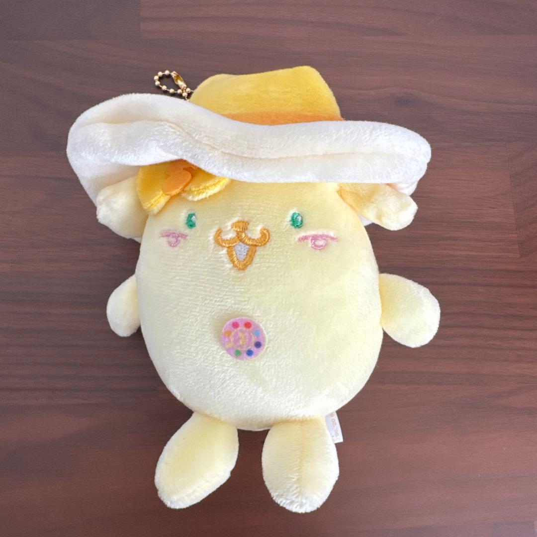 おジャ魔女どれみ　ポムポムプリン　ぬいぐるみキーホルダー　ももこちゃん