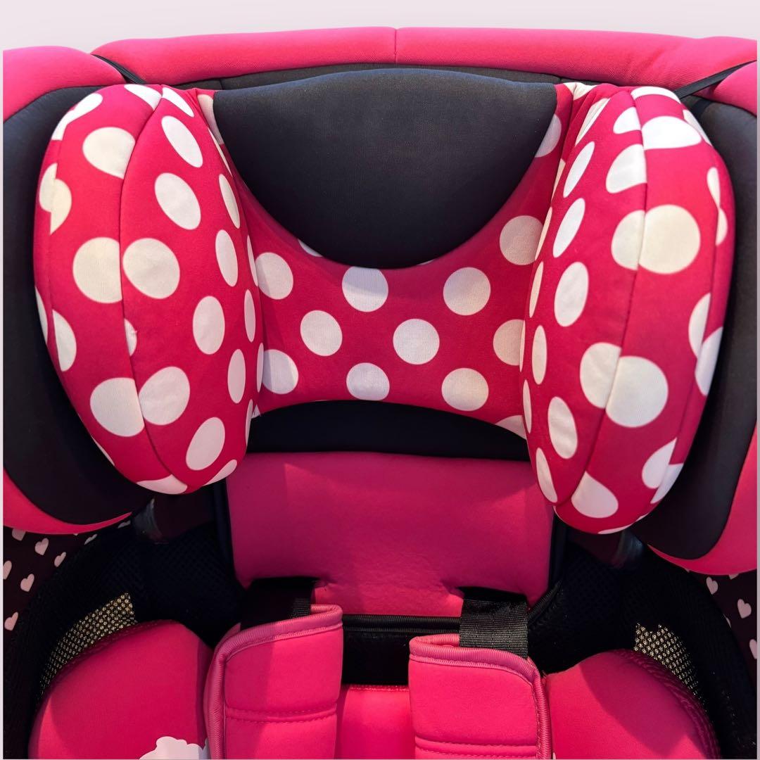 HG ミニーマウス チャイルドシート ピンク 限定モデル 西松屋 廃盤