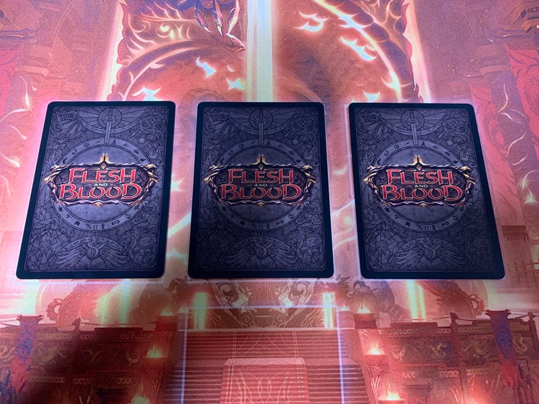 【FaB】虚弱症の魔本 3枚セット