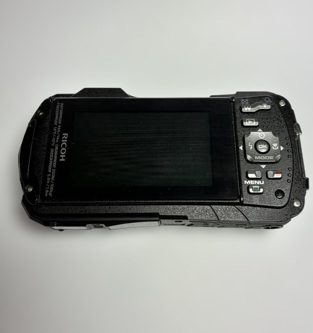 RICOH WG-40 防水デジタルカメラ　ブラック　付属品一式　説明書　箱付き