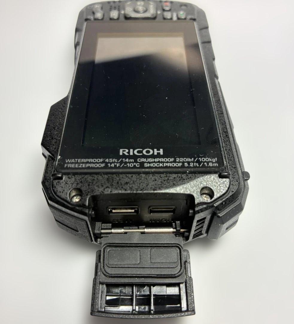 RICOH WG-40 防水デジタルカメラ　ブラック　付属品一式　説明書　箱付き