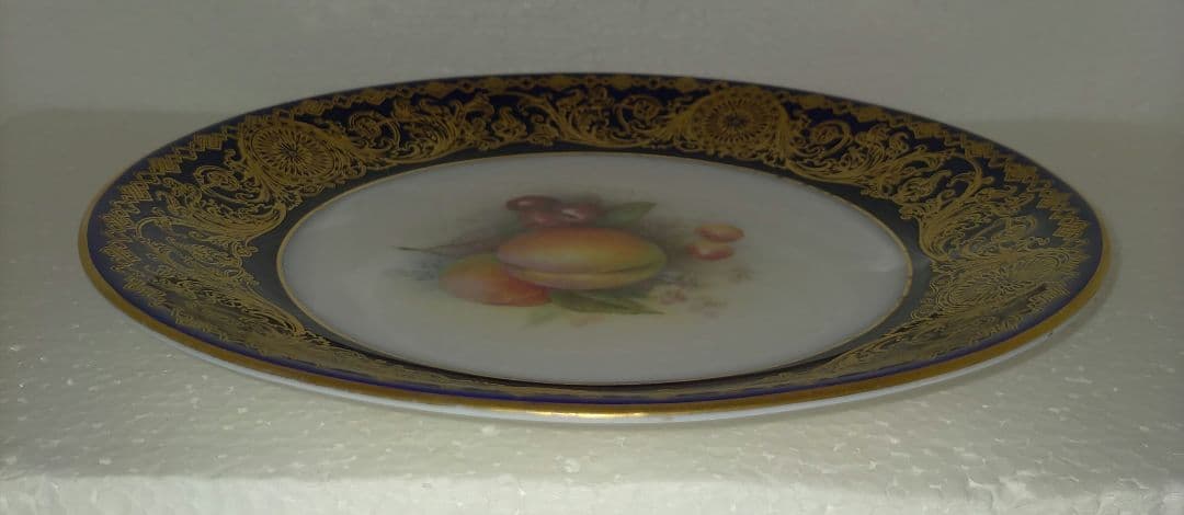 ロイヤルウースター　ペインテッドフルーツ　プレート　リチャード.セブライト